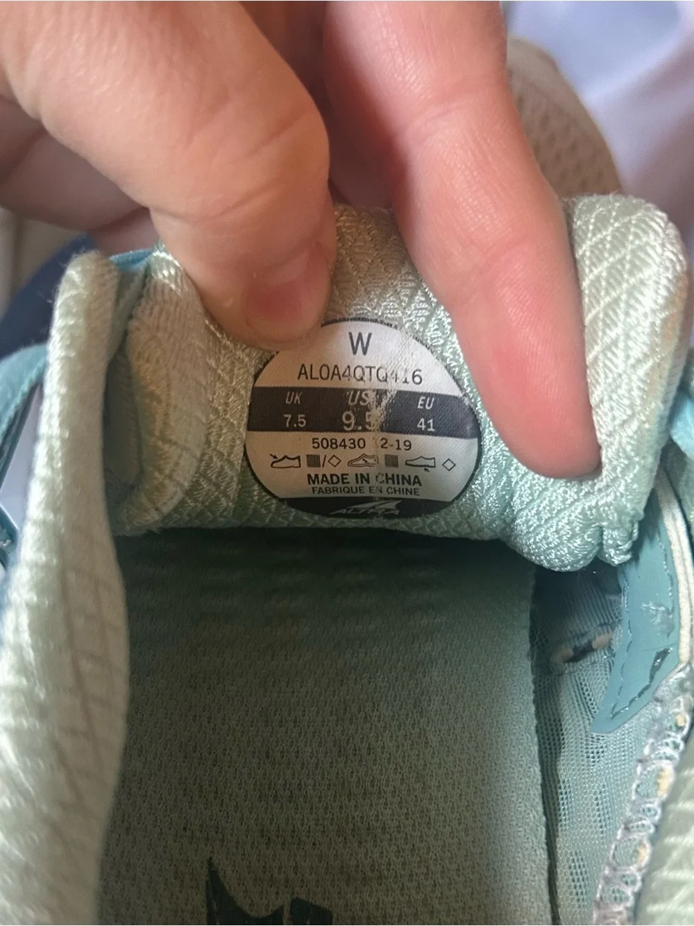 Altra Women’s Provision Running Shoes in Light Teal and Mint
